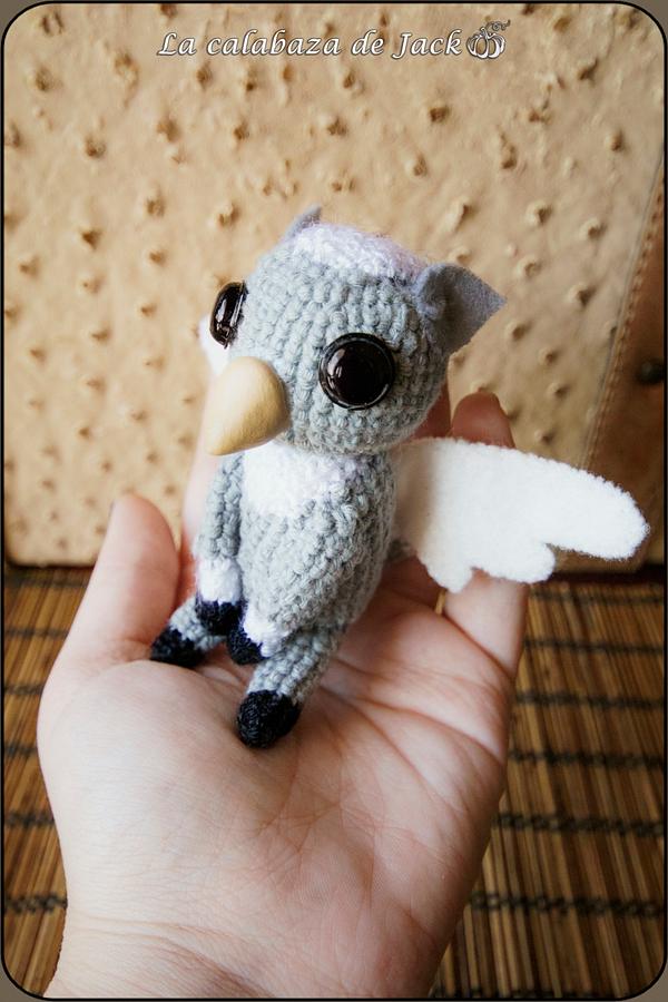 Hippogriff Amigurumi - Harry Potter - La Calabaza de Jack