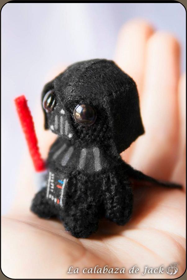 Darth vader Amigurumi - Star Wars - La Calabaza de Jack