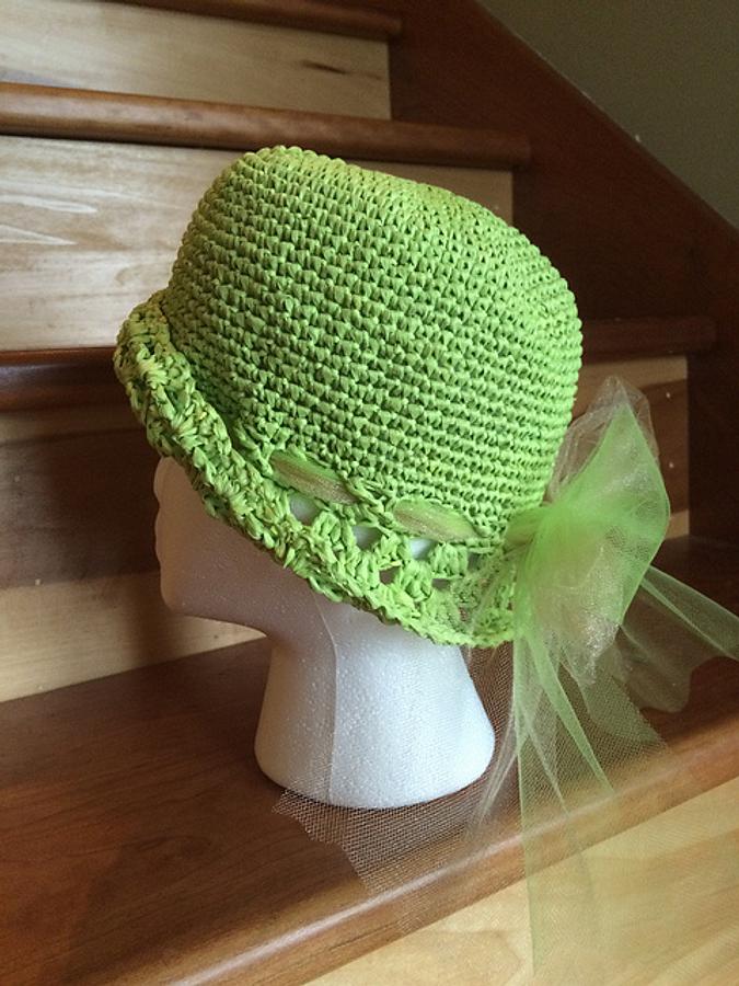 Raffia Spring Hat