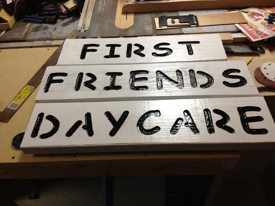 My first attempt at a sign