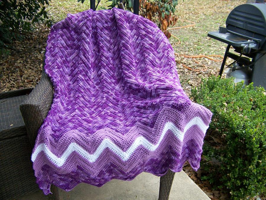 Purple Passion afghan