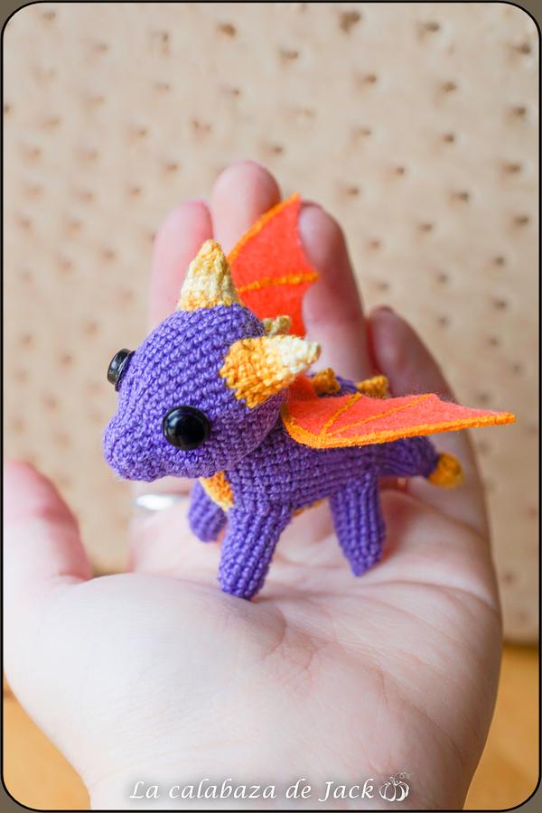 Little Spyro Amigurumi - La Calabaza de Jack