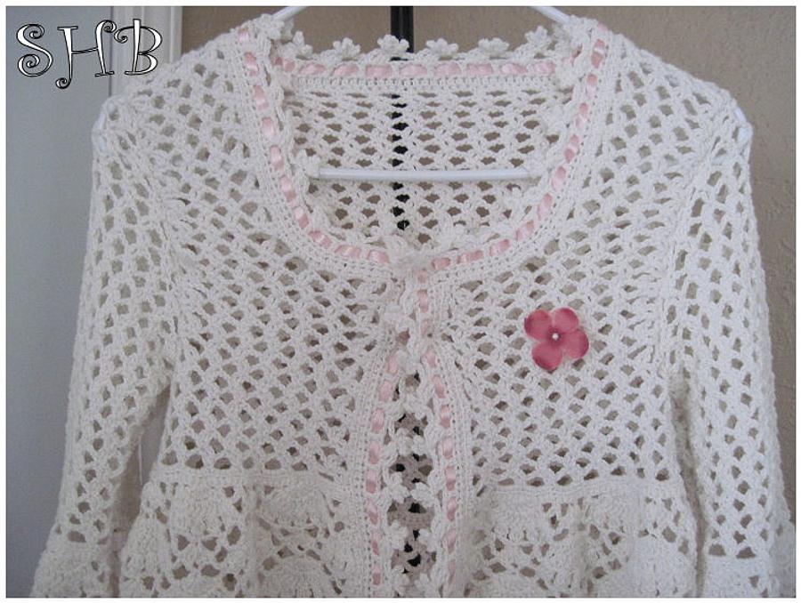 Magnolia Lace Crochet Coat