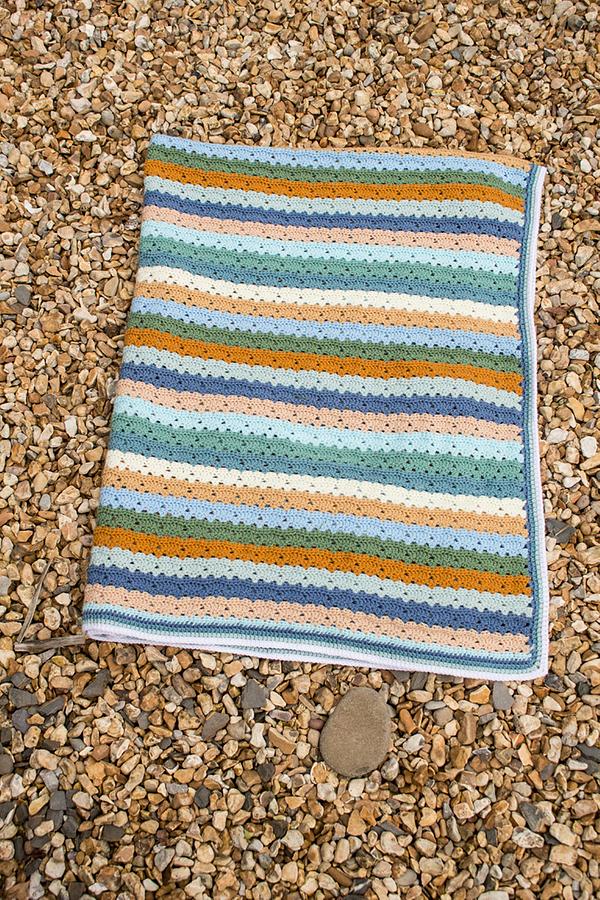 'Just beachy' blanket