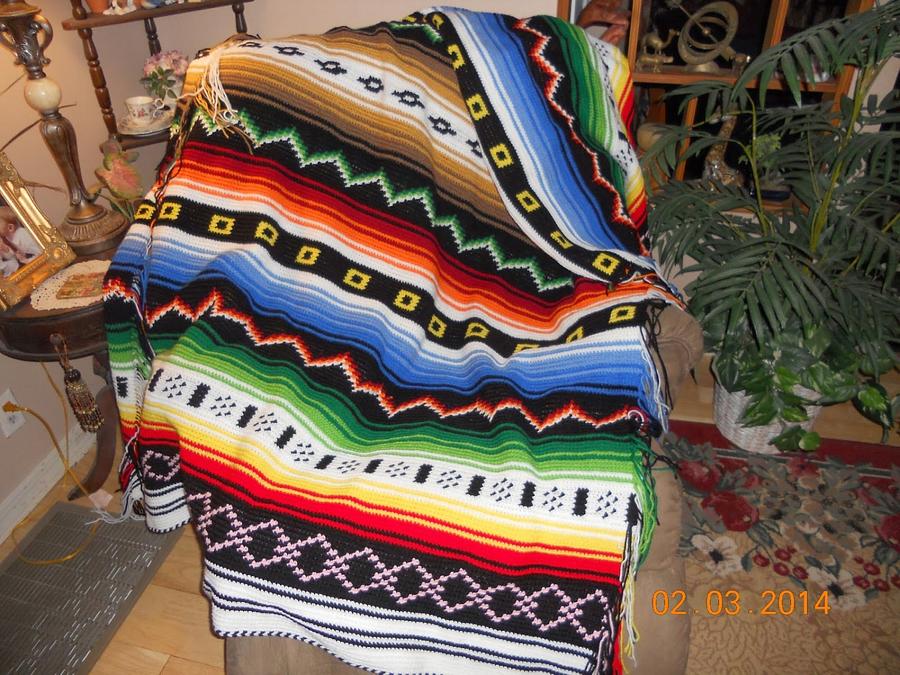 Navajo afghan