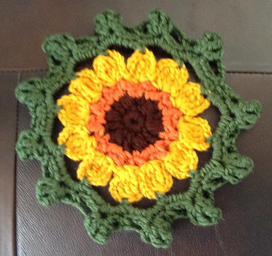 Sunflower afghan