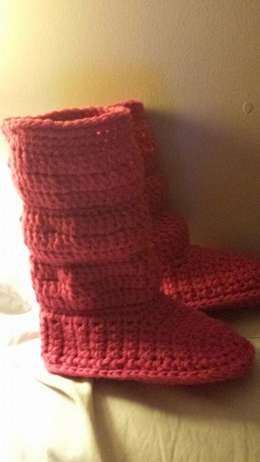 Cozy slipper boots