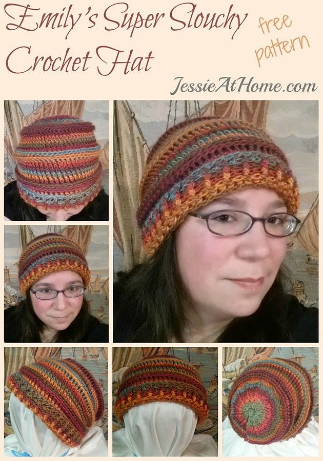 Emily's Super Slouchy Crochet Hat