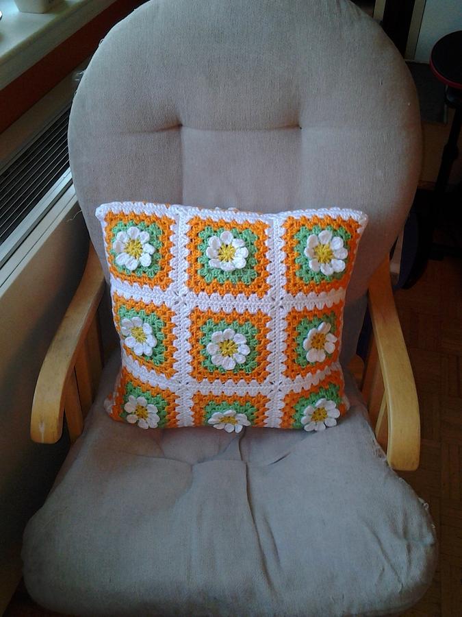 Pillow Cover - Granny Squares