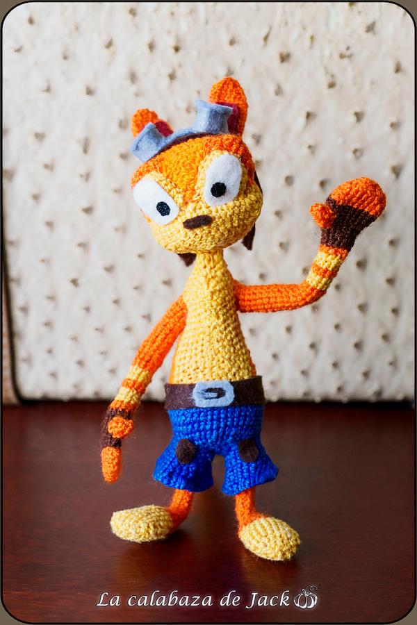 Daxter Amigurumi - La Calabaza de Jack