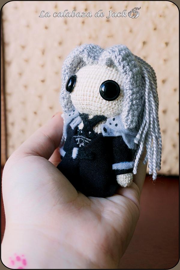 Sephiroth Amigurumi - Final Fantasy - La Calabaza de Jack