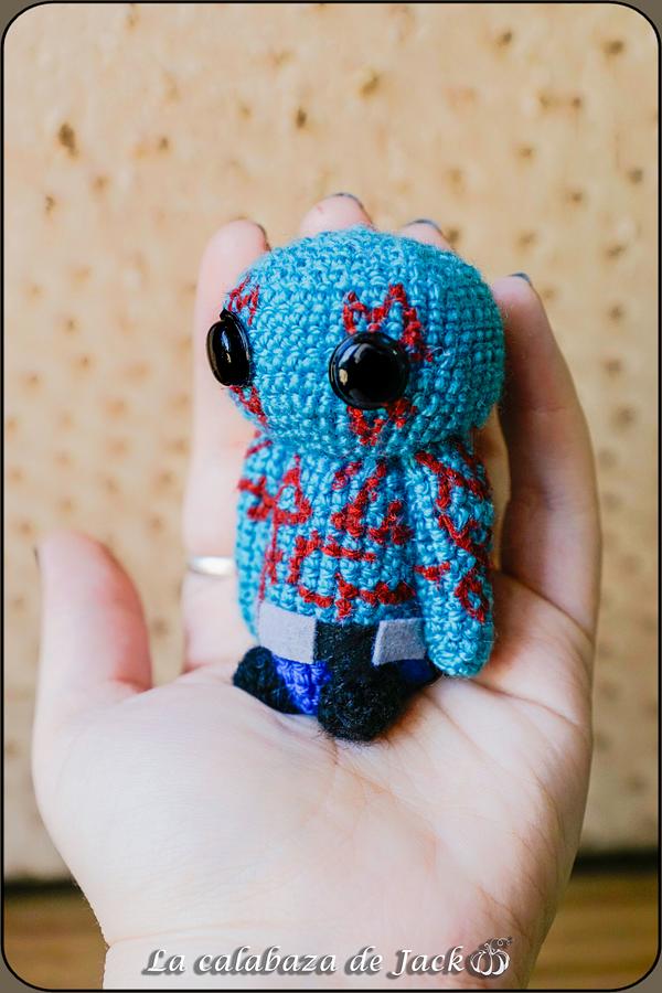 Drax Amigurumi - Marvel - La Calabaza de Jack