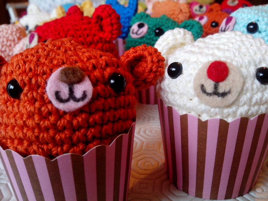 Bear cupcakes