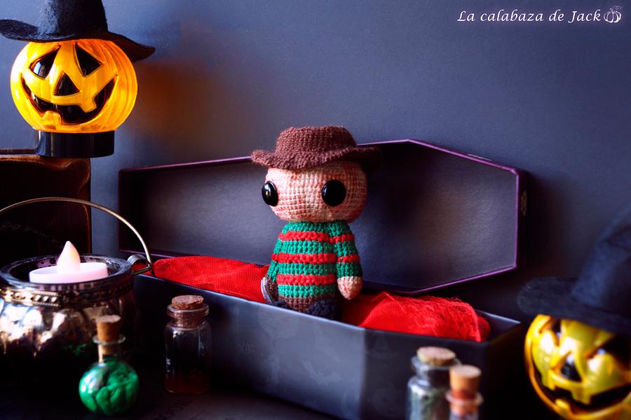 Freddy Krueger Amigurumi - La Calabaza de Jack