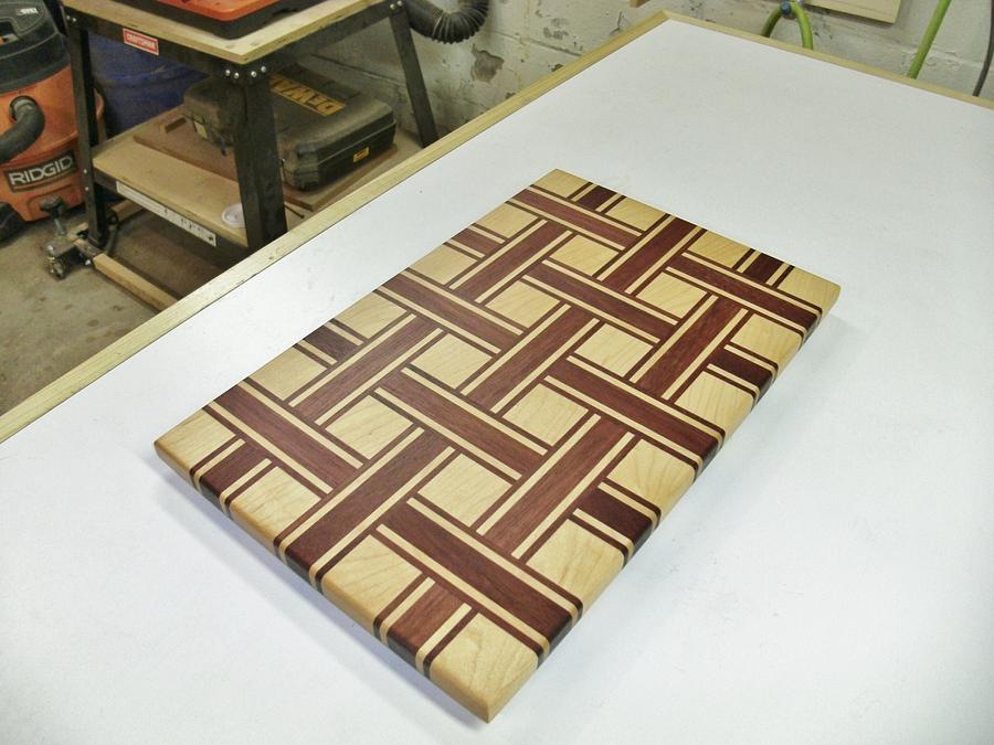 Basket Weave Cutting Boards