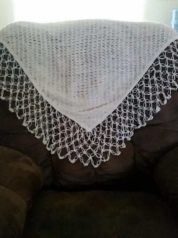 lover's knot shawl