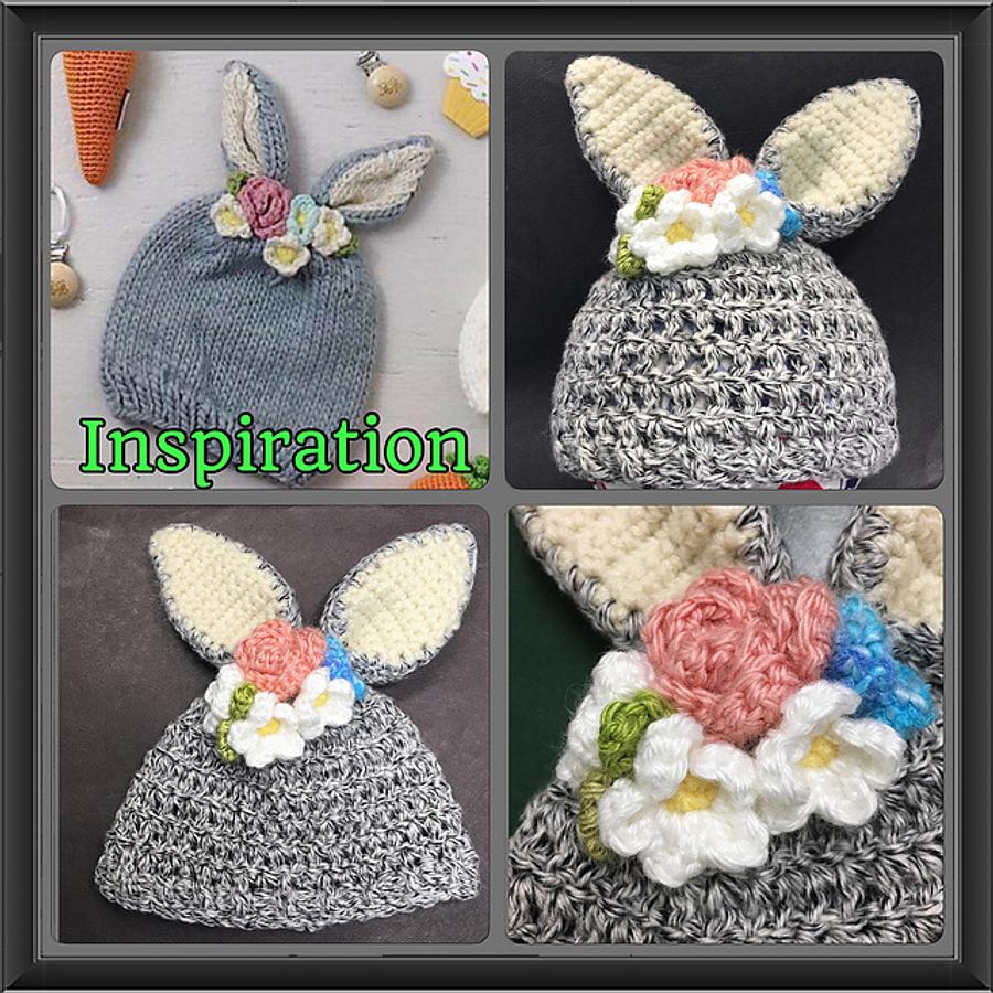 Newborn Bunny Hat