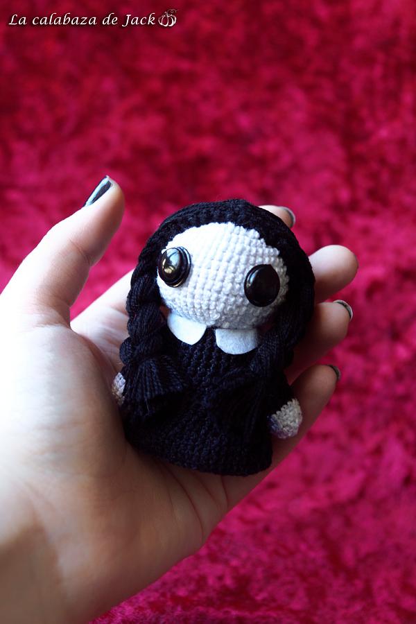 Wednesday Addams Amigurumi - Addams Family - La Calabaza de Jack