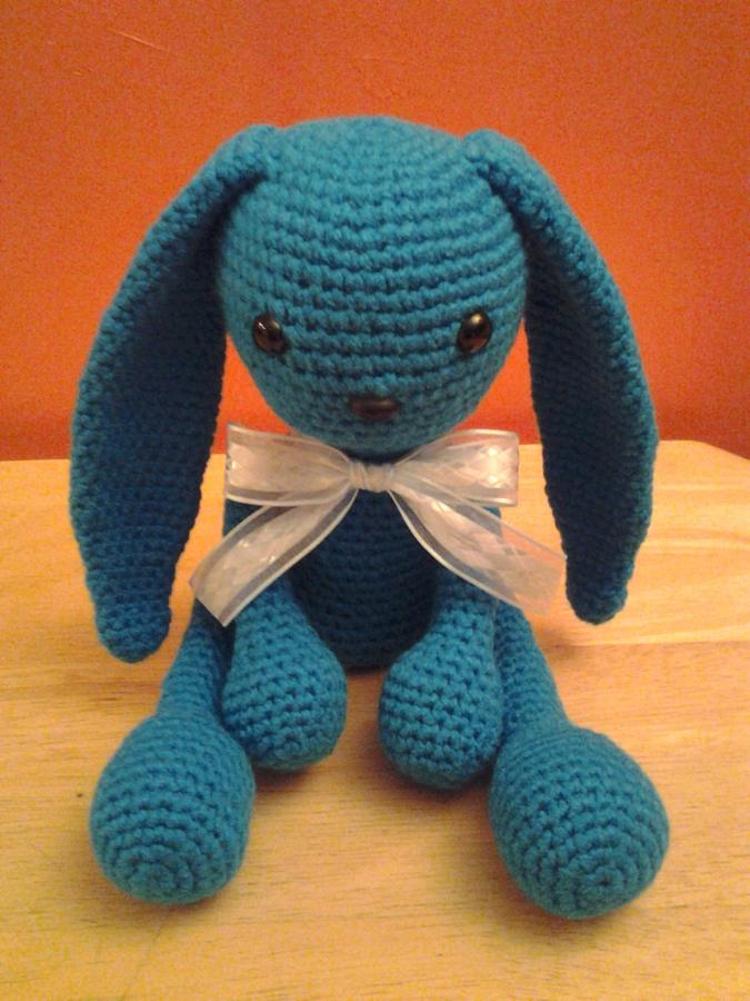 Blue the Alien Bunny