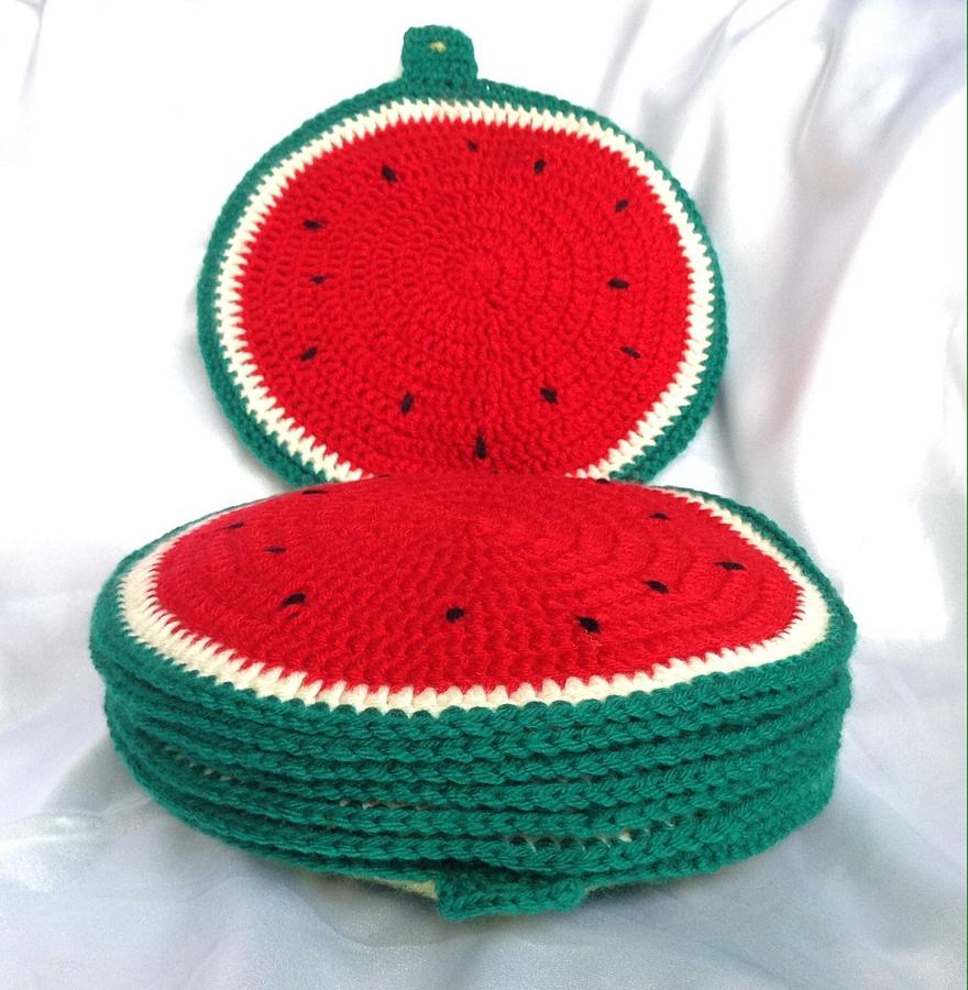 Sliced Watermelon Placemat Set