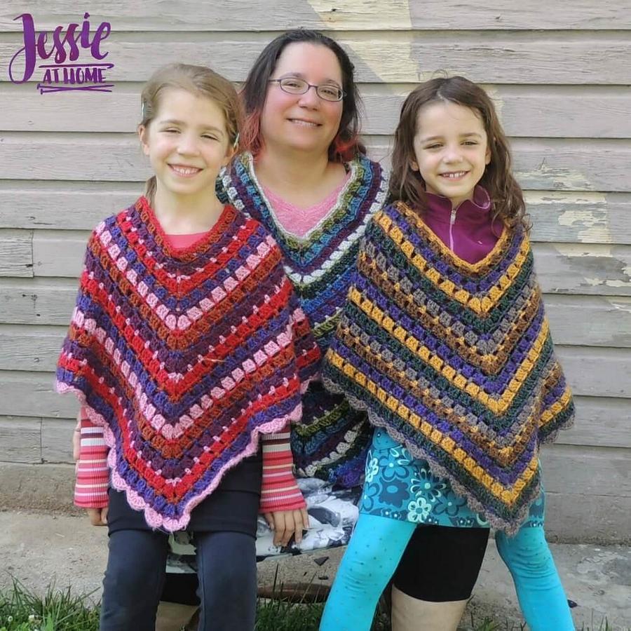 Falling Blocks Poncho