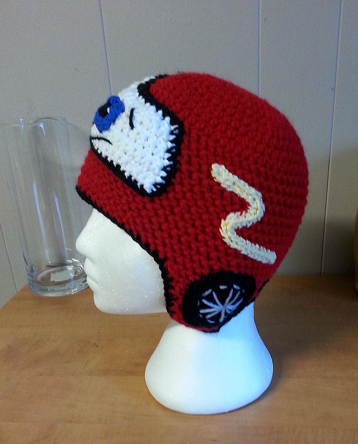 Cars inspired crocheted Hat