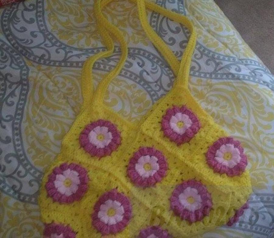 Granny Square Purse