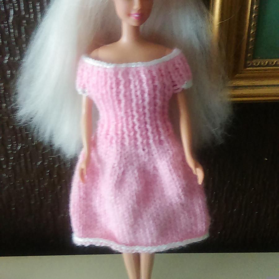 Pink Barbie Doll Dress