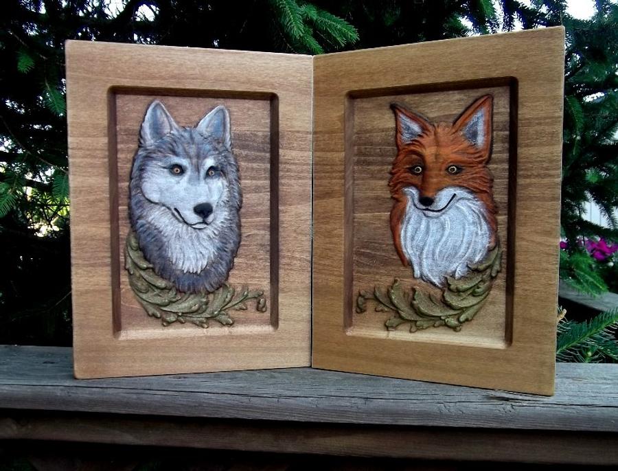 Wolf and Fox Plaque update