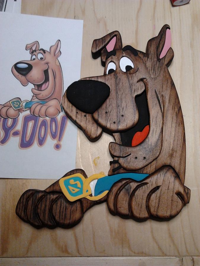 Scooby-Doo Intarsia 
