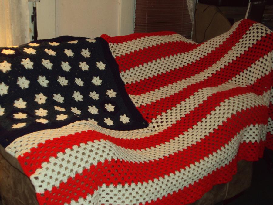 Grand old flag blanket