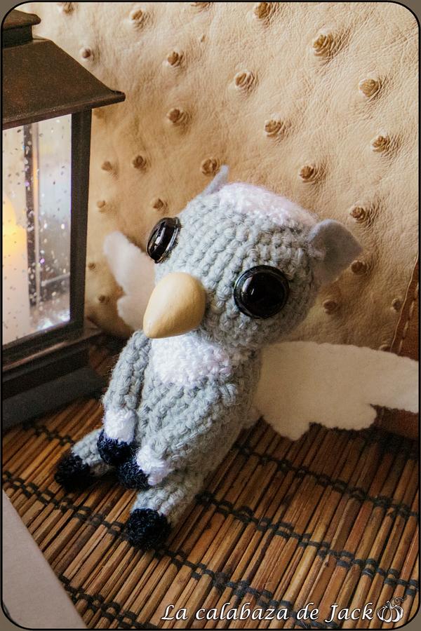 Hippogriff Amigurumi - Harry Potter - La Calabaza de Jack