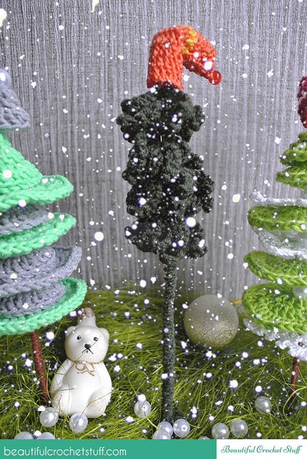 Crochet Christmas Trees