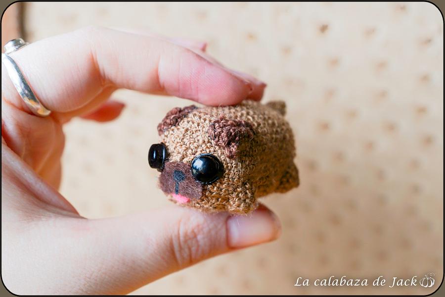 Pug Amigurumi - La Calabaza de Jack