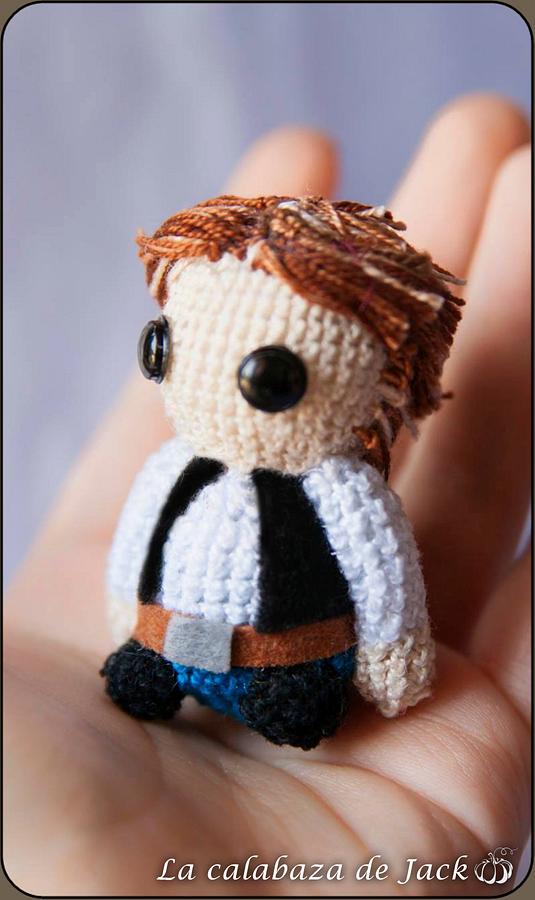 Han Solo Amigurumi - Star Wars - La Calabaza de Jack