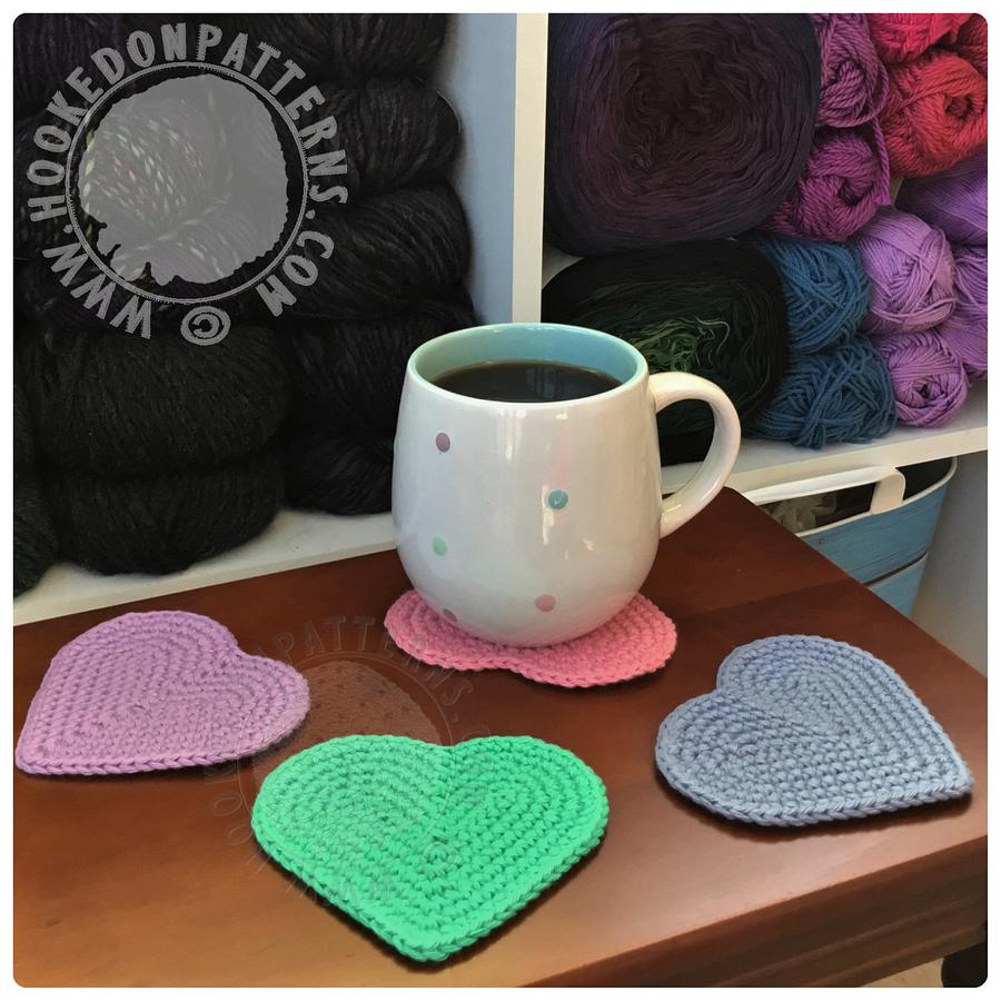 Heart Coasters