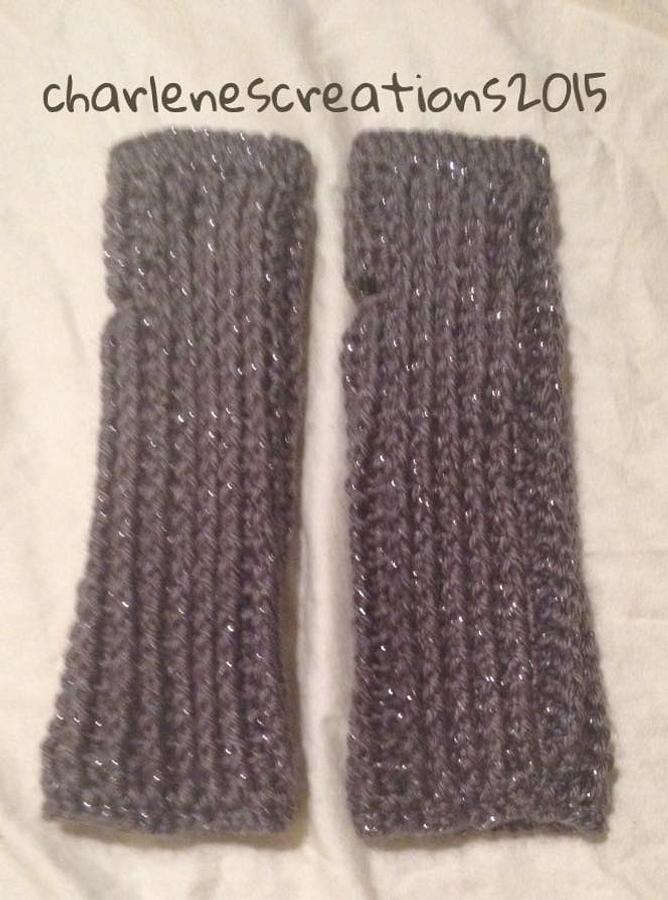 Crochet Fingerless Gloves