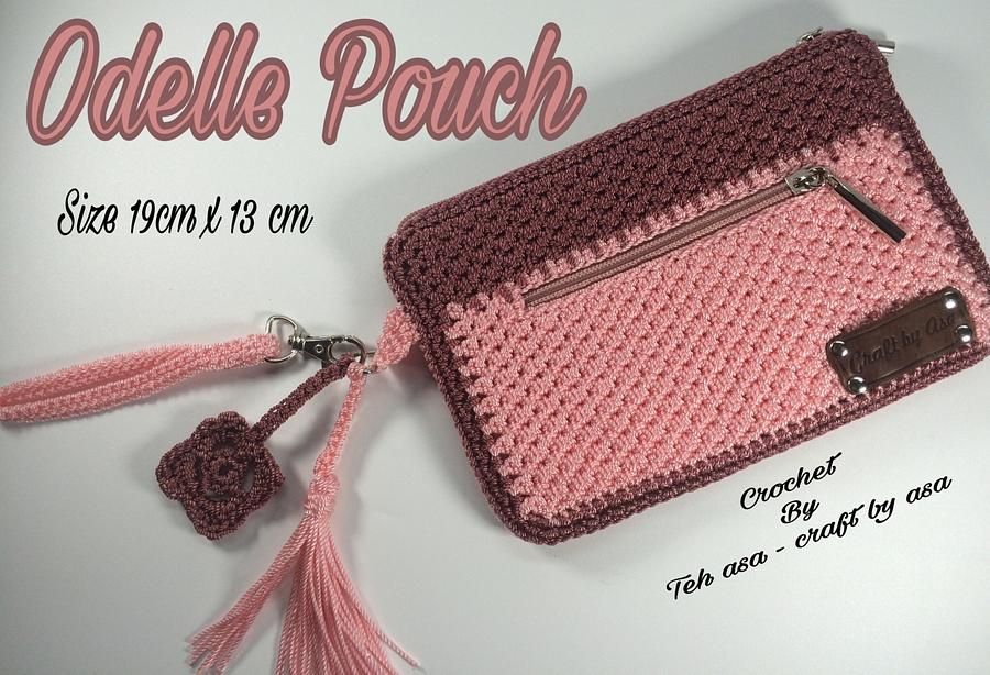 Odelle crochet pouch