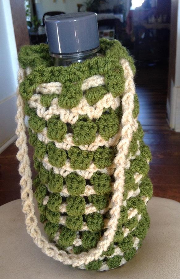 Crocheted Bottle Holder