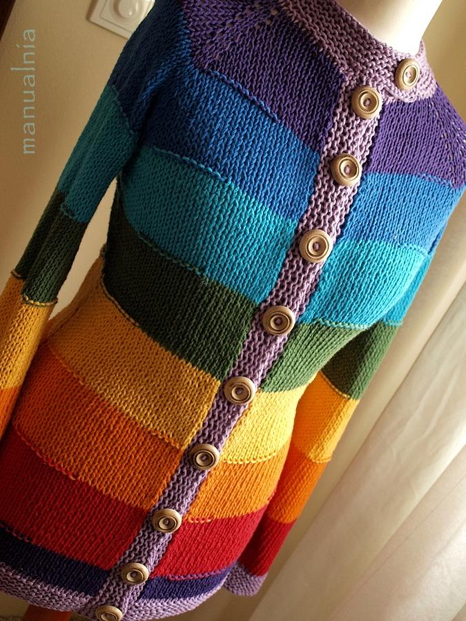 Chakra cotton cardigan