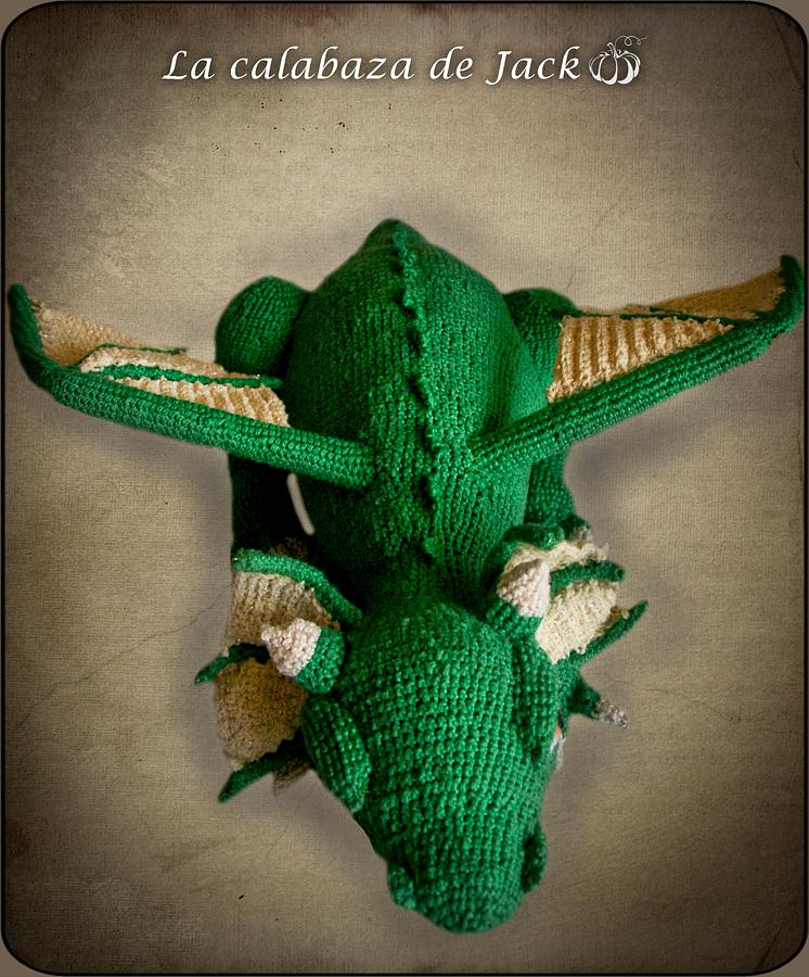 Crochet Dragon - La Calabaza de Jack