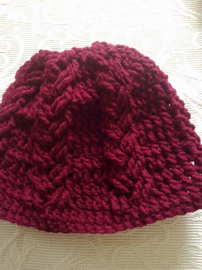 Braid Crochet hat