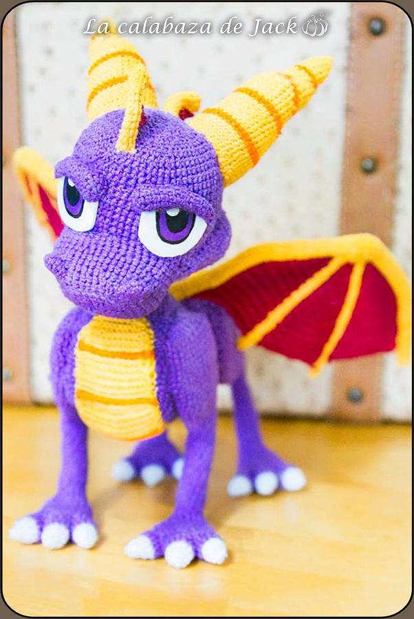 Spyro Amigurumi - La Calabaza de Jack