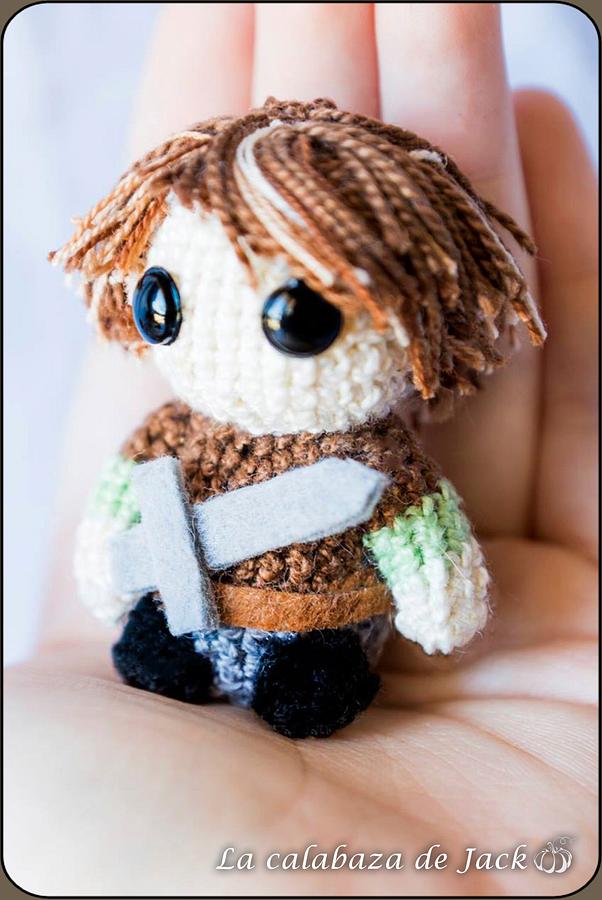 Arya Stark Amigurumi - Game of Thrones - La Calabaza de Jack