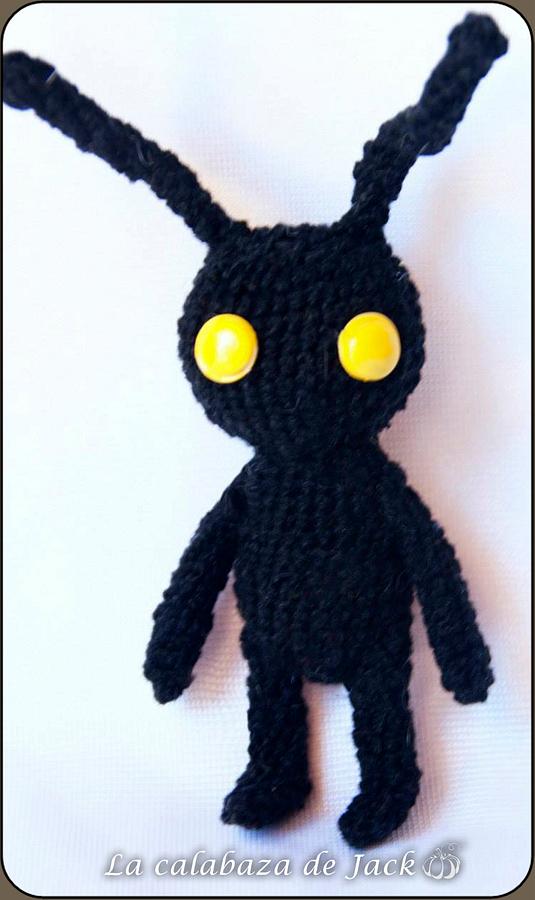 Heartless Amigurumi - kingdom hearts - La Calabaza de Jack