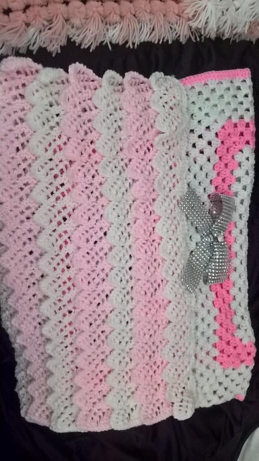 bling and frills blanket