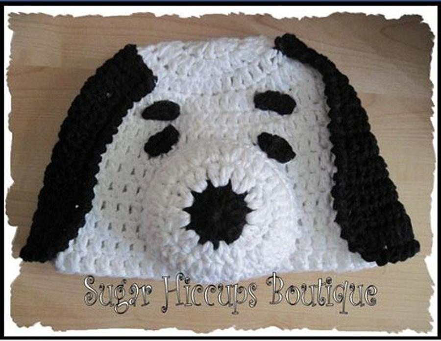 Oh, That Beagle! Crochet Hat