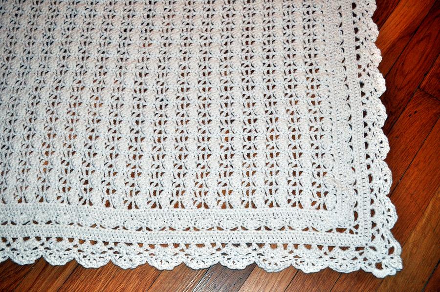 Heirloom Lace Baby Afghan