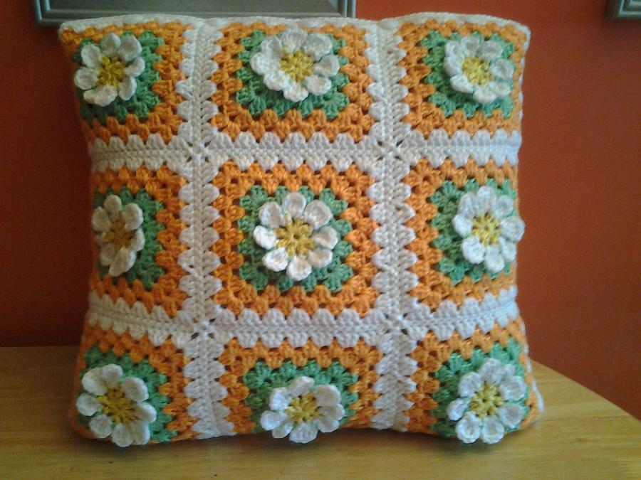 Pillow Cover - Granny Squares