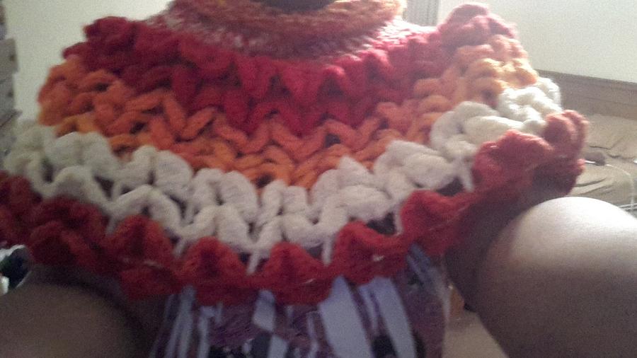 crochet shoulder covering